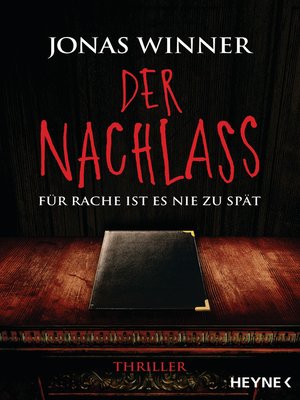 cover image of Der Nachlass